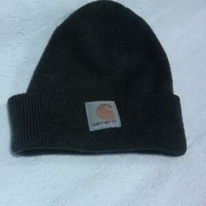 Carhartt Gray Knit Beanie Hat
